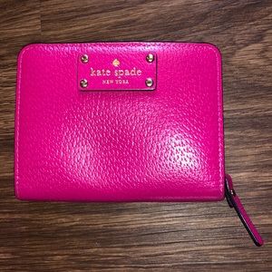 Pink Kate Spade wallet